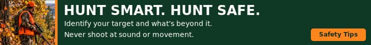 Hunt smart. Hunt safe. Identify your target and what’s beyond it. Never shoot at sound or movement. Safety tips from the Missouri Department of Conservation.