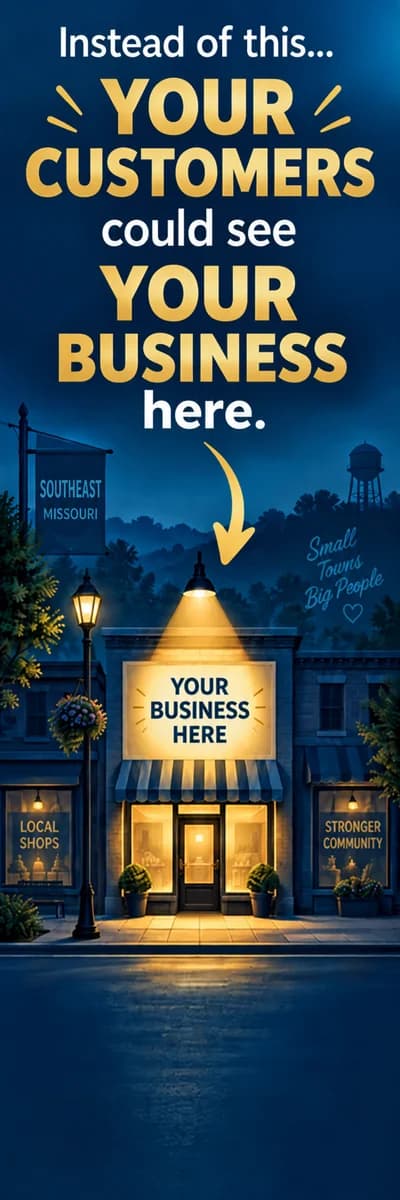 Advertise here — contact us to put your business in front of Ste. Genevieve County customers.